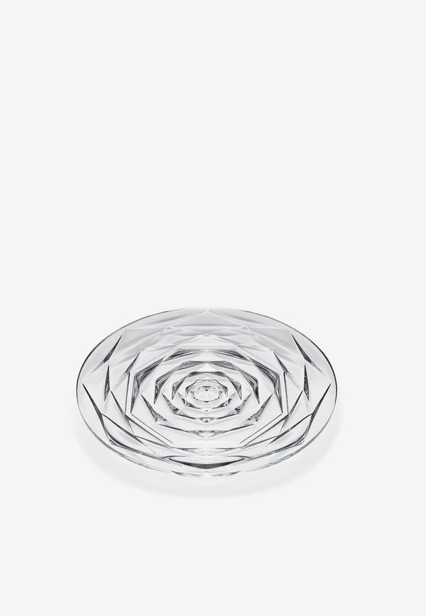 Medium Crystal Swing Plate - 18 cm Baccarat Transparent 2813983