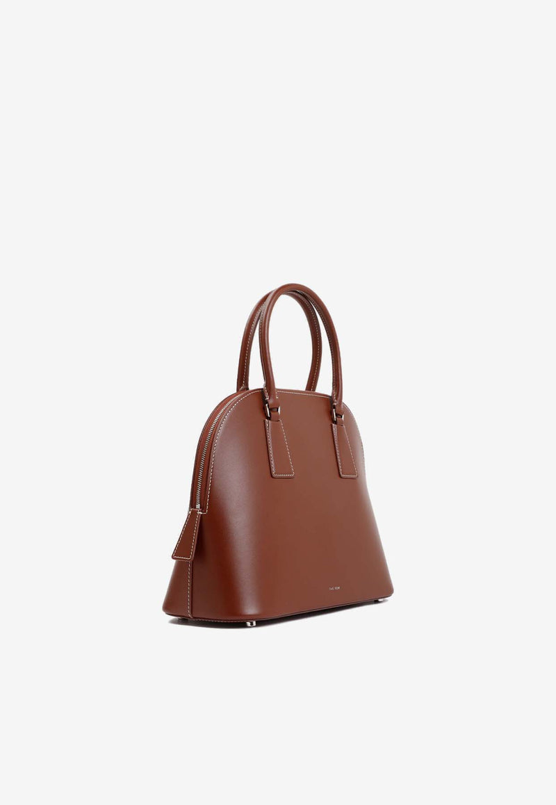 Nina Leather Shoulder Bag