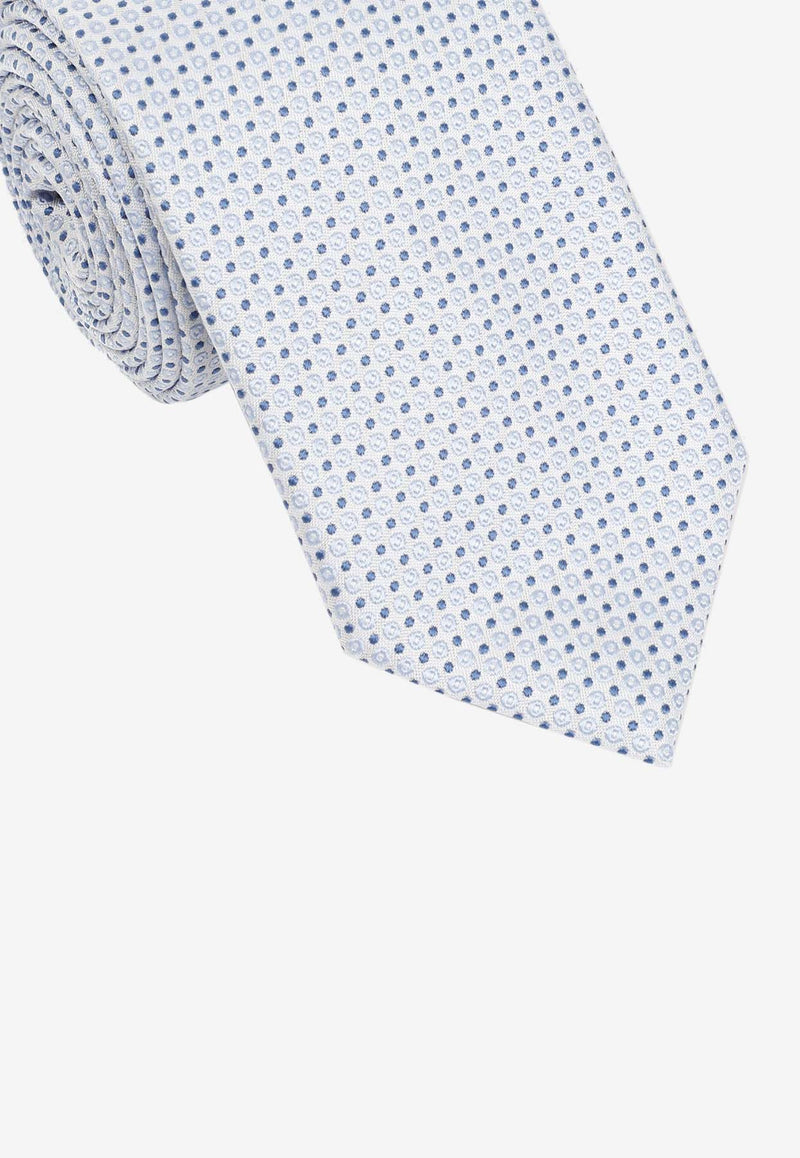 ربطة حرير هندسي