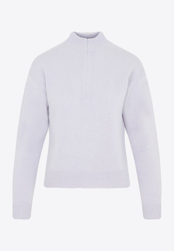 Half-Zip Mock Sweater