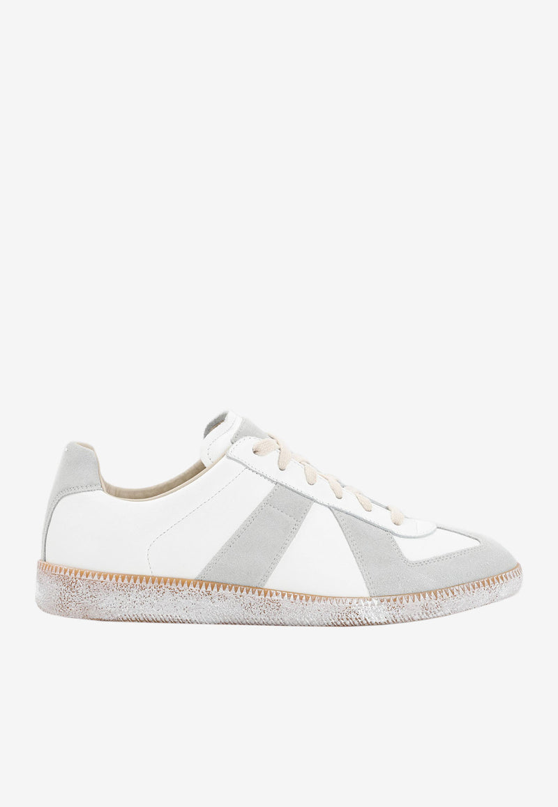 Maison Margiela Replica Low Top Sneakers 42352545595573 S37WS0562.P3724 H8339 OFF WHITE
