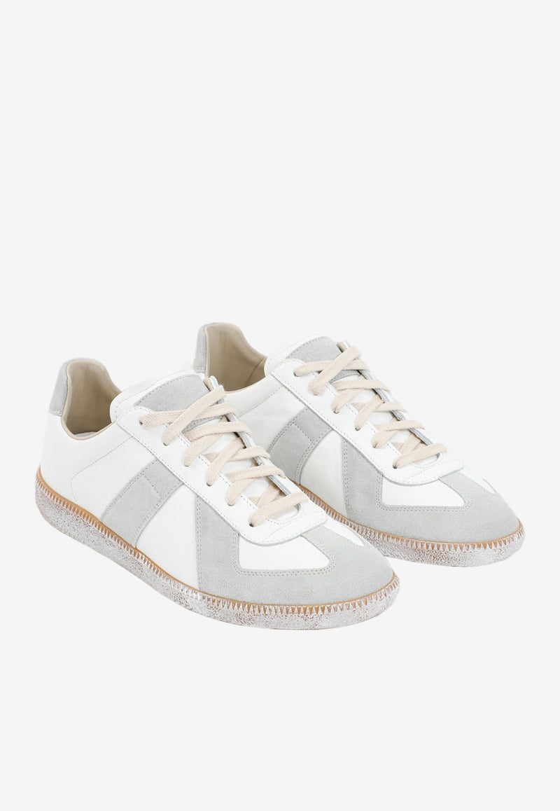 Maison Margiela Replica Low Top Sneakers 42352545792181 S37WS0562.P3724 H8339 OFF WHITE