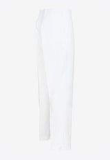 Dior Homme Ankle Slit Detail Cotton Pants 41389972848821 213C133A4451 030 IVORY