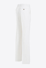 Straight-Leg Tailored Pants