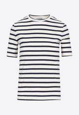 Logo Striped Short-Sleeved T-shirt