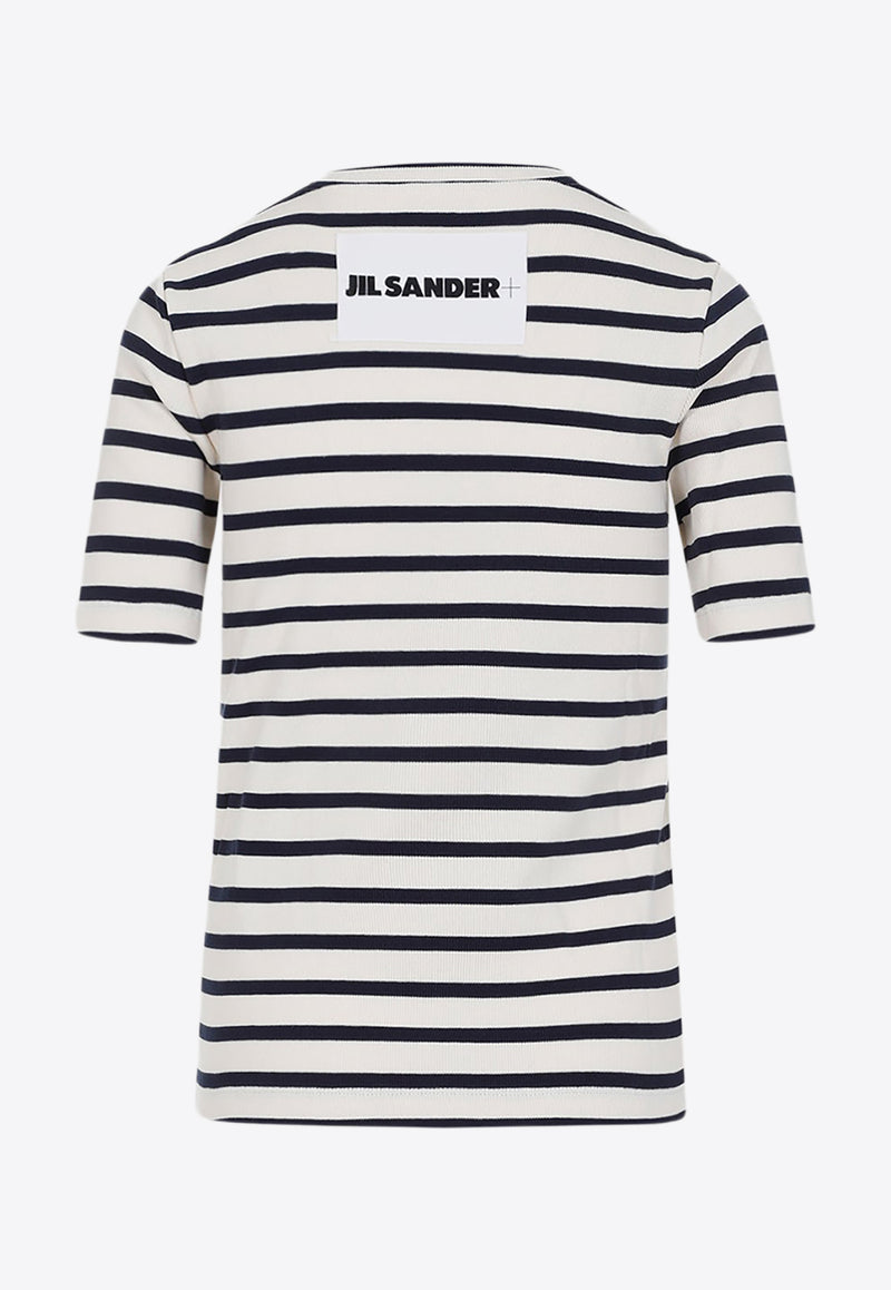 Logo Striped Short-Sleeved T-shirt