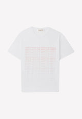 Emilio Pucci Slogan Print Short-Sleeved T-shirt White 2ETP41 2E990 B09