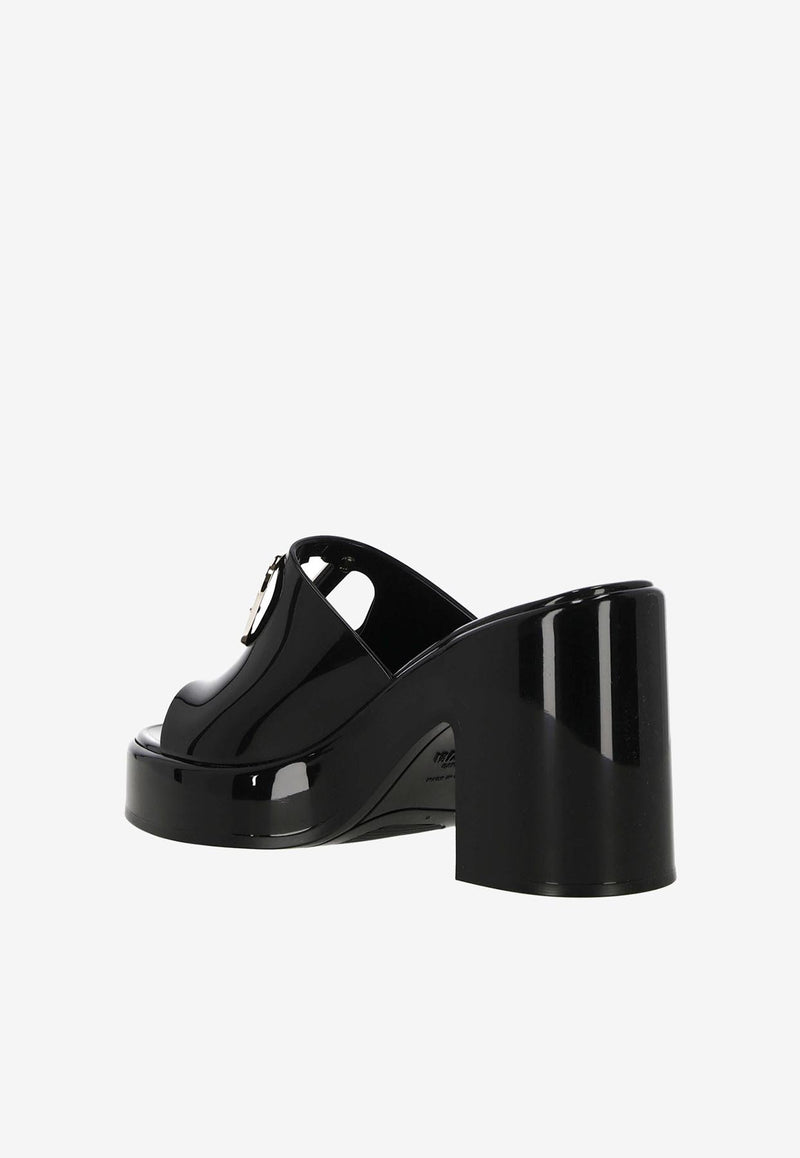 Valentino VLogo Type 100 Sandals Black 2W2S0FU8WFU 0NO