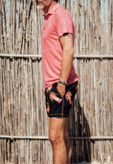 Les Canebiers Black Lobster All-Over Print Swim Shorts All Over Lobster-Black