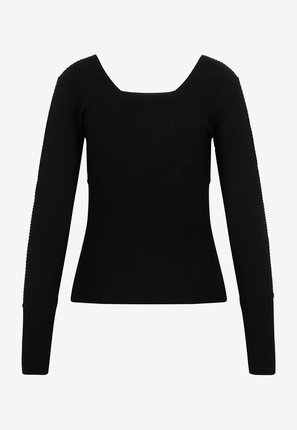 Laril Long-Sleeved Knit Top