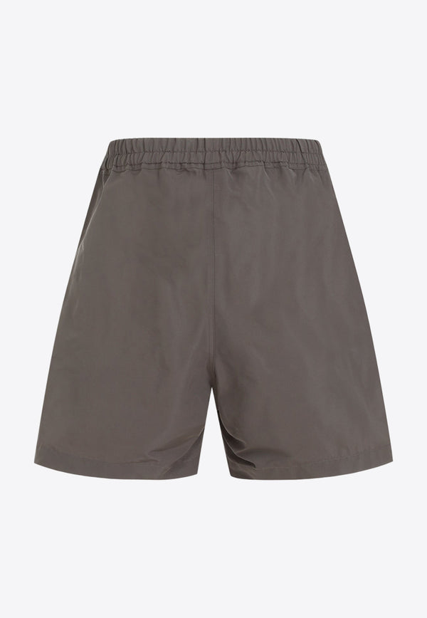 Side-Slits Drawstring Shorts