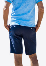 Les Canebiers Blue Praya Chino Shorts Praya-Navy