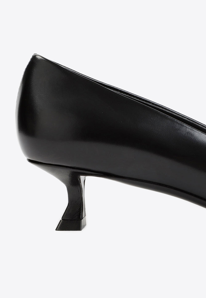 Zelma 40 Leather Pumps