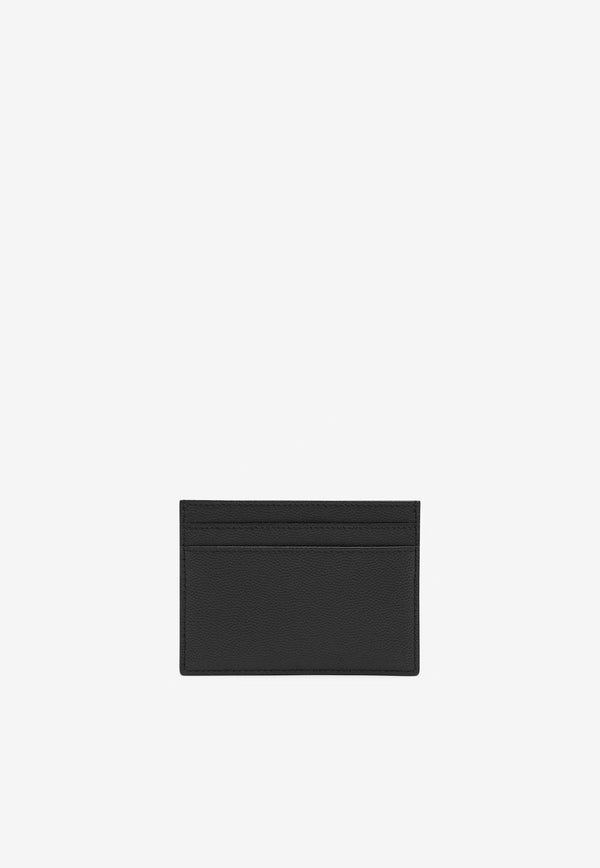 Saint Laurent Monogram Cardholder in Calf Leather Black 485631BTY0U/L