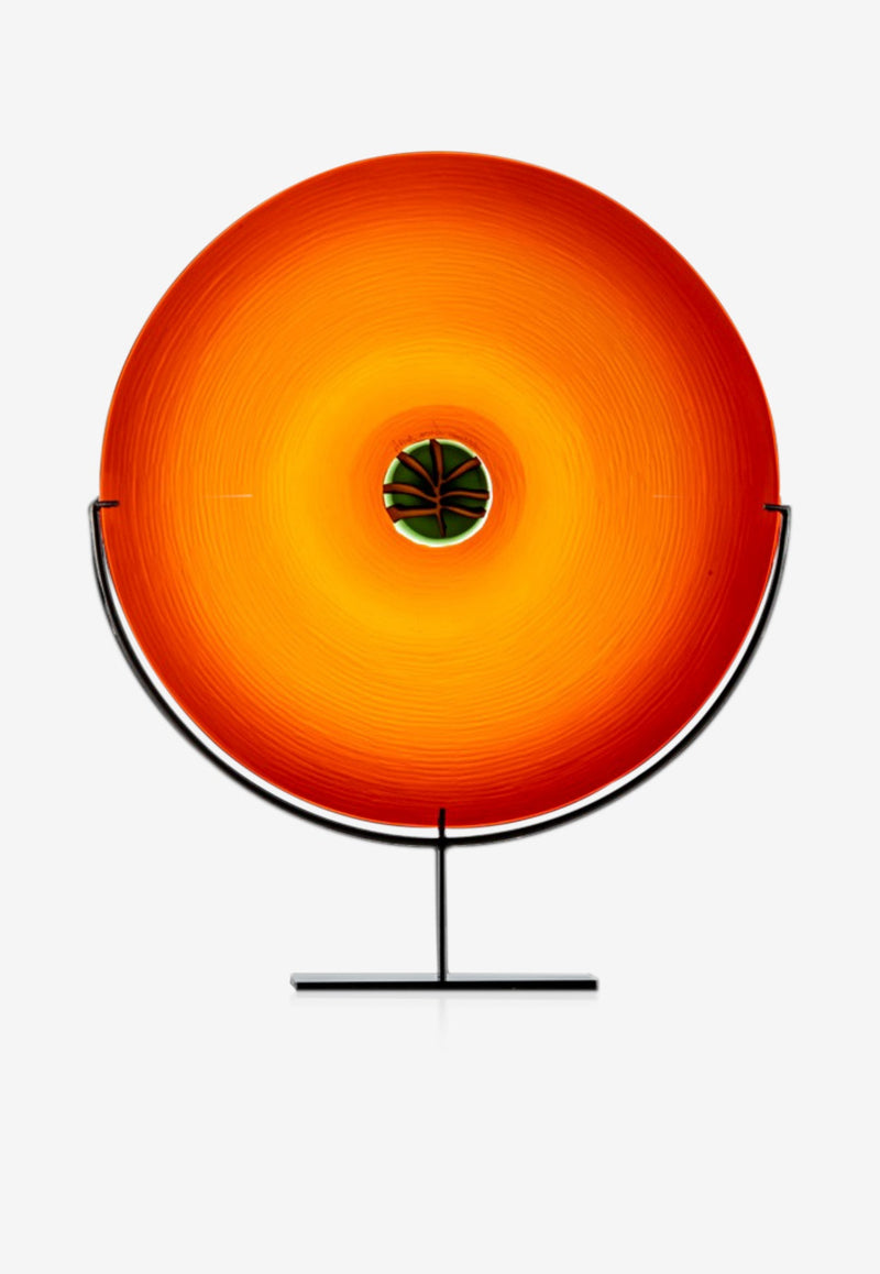 Venini Four Seasons Art Glass Orange 488.21