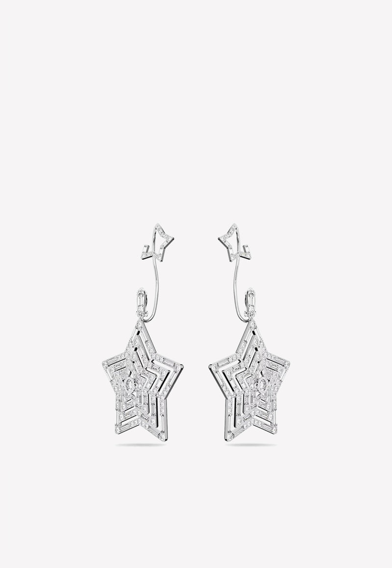 SWAROVSKI Stella Star Drop Earrings Silver 5617768PR/L