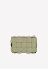 Bottega Veneta Leather Padded Cassette Shoulder Bag Khaki 591970VCQR1 2916