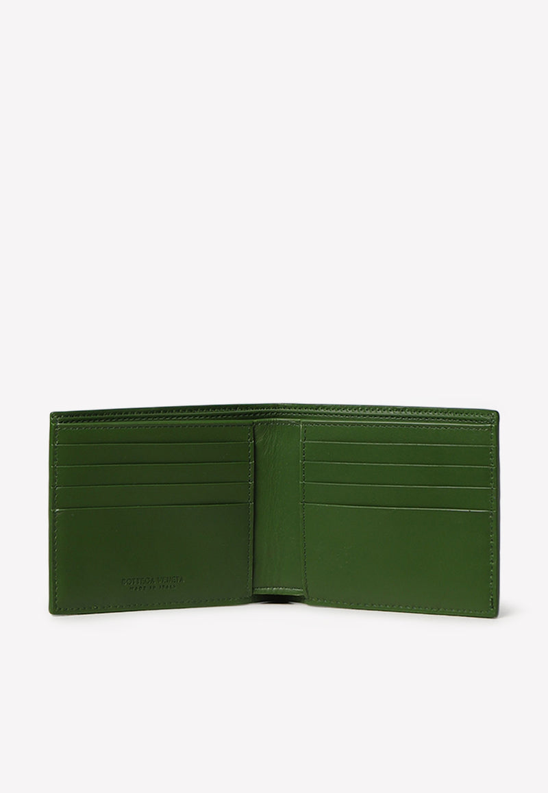Bottega Veneta Intrecciato Leather Bi-Fold Wallet Avocado 605721VCPQ4 3139