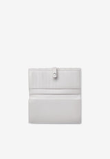 Bottega Veneta French Intrecciato Leather Wallet White 608072VCPP3 9005
