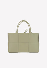 Bottega Veneta Medium Arco Intrecciato Top Handle Bag Olive 609175VCQC2 2916
