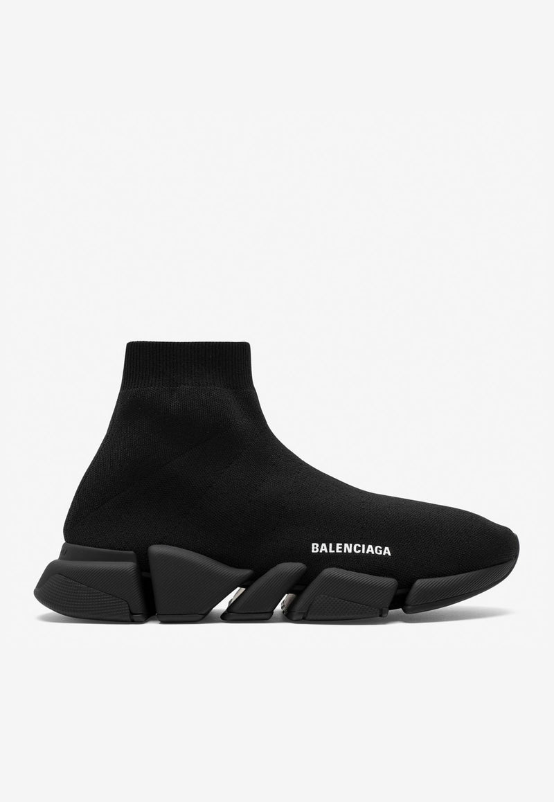 Speed 2.0 Stretch Knit Sneakers Balenciaga 617239-W2DB1-1013BLACK Black