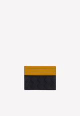 Bottega Veneta Dual Tone Intrecciato Leather Cardholder Multicolor 635057VCPQ5 8862