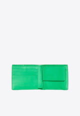 Bottega Veneta Intreccio Bi-Fold Wallet with Coin Purse Parakeet 649605V1Q73 3819