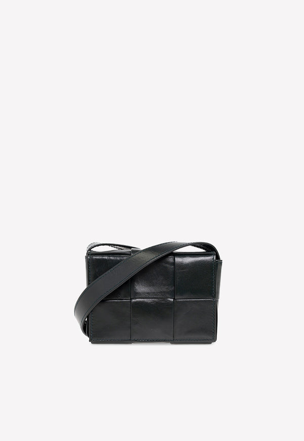 Bottega Veneta Cassette Mini Shoulder Bag Parakeet 667048VCQ72 3015