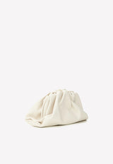 Bottega Veneta Teen Calf Leather Pouch Bag White 690238V1BW0 9009