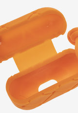 Bottega Veneta AirPods Pro Intrecciato Rubber Case Orange 691715V0EY0 7506