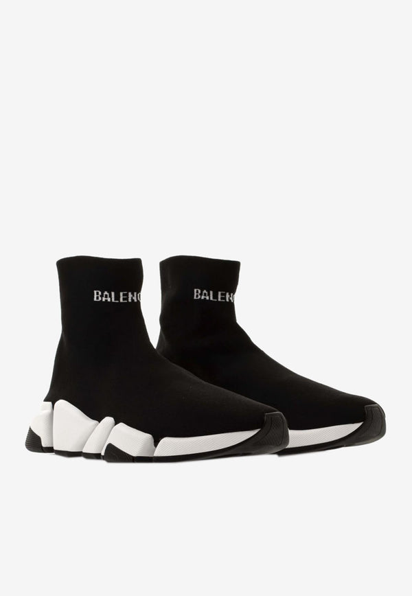 Balenciaga Speed 2.0 Lt Slip-On Sneakers  Black 693366-W2HV1-1090BLACK MULTI
