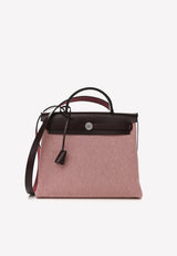 Herbag Zip Retourne 31 PM in Ecru Brique Anemone Criss Viking and Rouge Sellier Vache Hunter