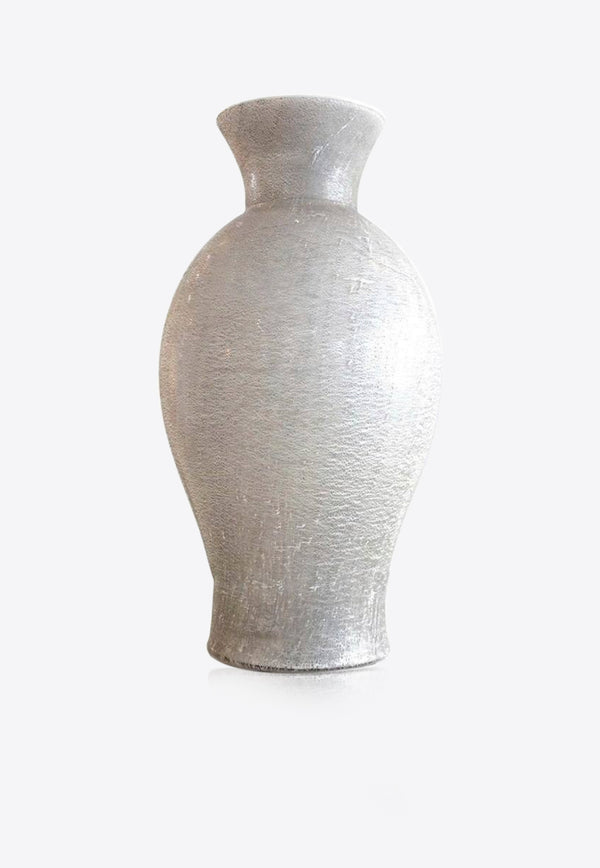 Venini Lucenti Murano Glass Vase White 707.52 LA