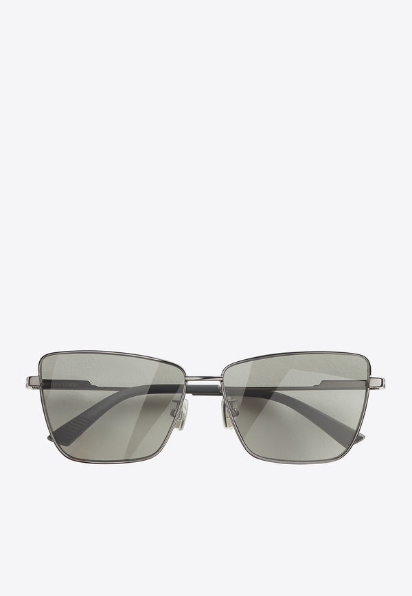 Bottega Veneta Classic Square Sunglasses Silver 712698V4450 1231