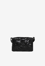 Bottega Veneta Cassette Bag in Intrecciato Calf Leather Black 717587VCQ71 8803