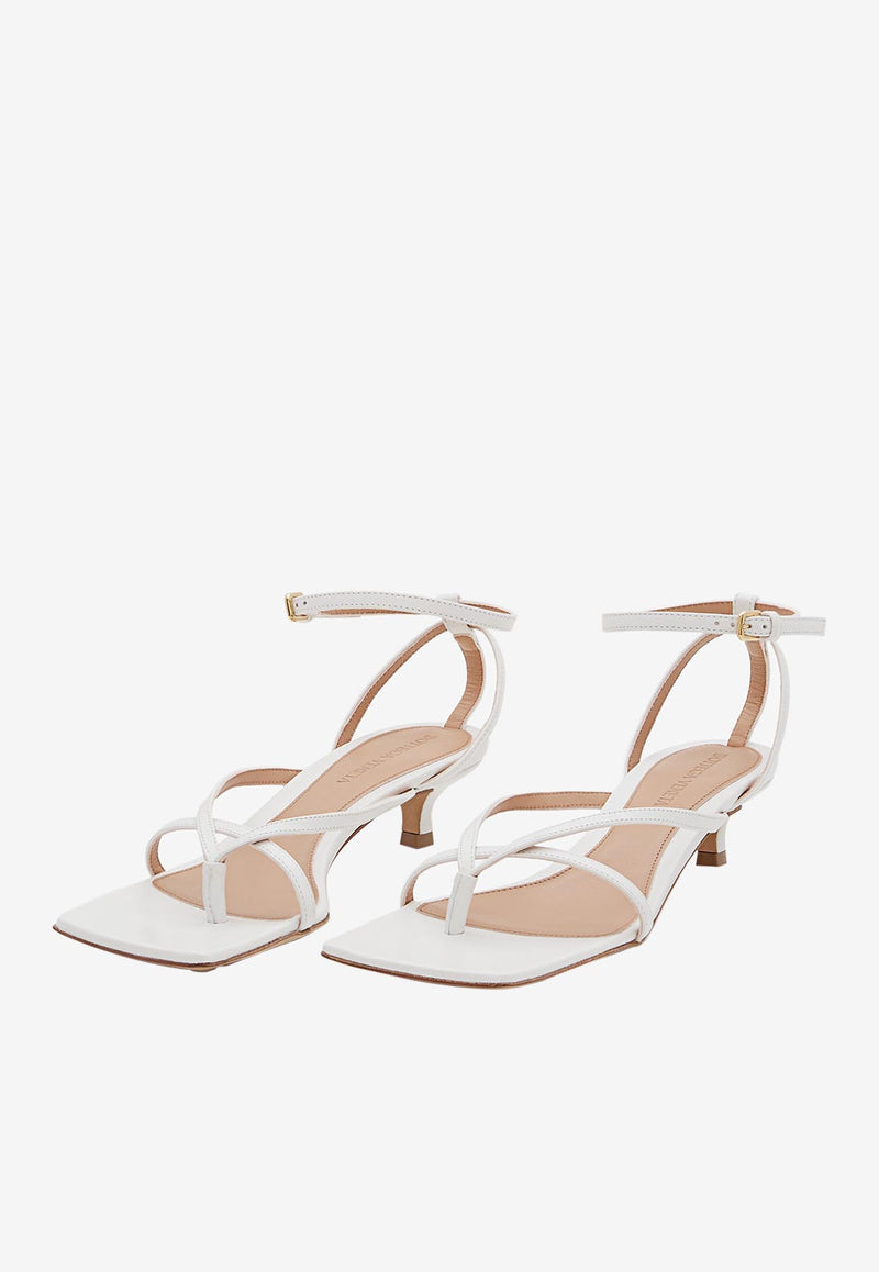 Bottega Veneta Stretch 45 Strap Sandal White 729740VBSF0 9122