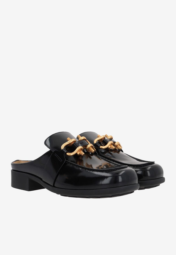 Bottega Veneta Monsieur Leather Loafers Black 729877V28R0 1000