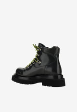 Bottega Veneta Lug Hiking Ankle Boots Dark Green 730230V20V0 3264