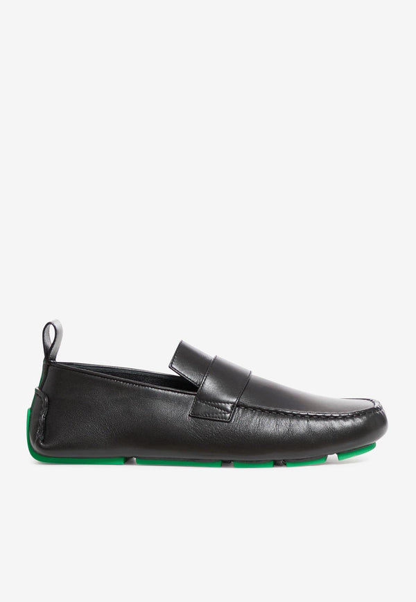Bottega Veneta Leather Loafers Black 730278V2MD0 1238