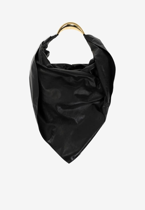 Bottega Veneta Foulard Shoulder Bag in Calf Leather 731250V2RW0 3002 Dark Green