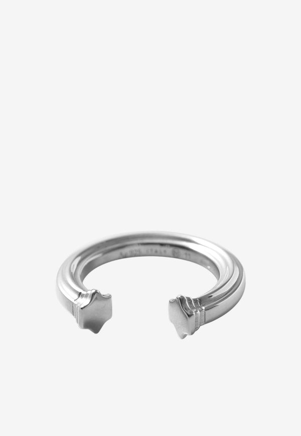 Bottega Veneta Pillar Ring 731896V5070 8117 Silver