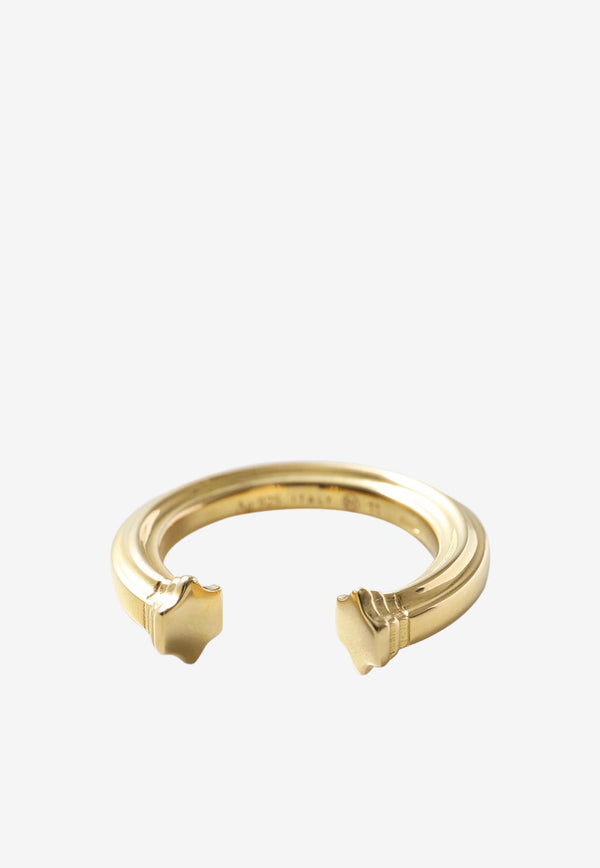 Bottega Veneta Pillar Ring 731896VAHU0 8120 Gold