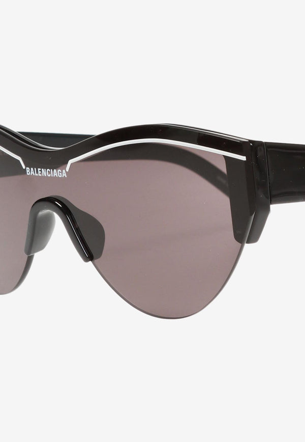 Balenciaga Ski Cat Acetate Sunglasses 570484 T0001-1000 Black
