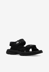 Balenciaga Tourist Open-Toe Sandals Black 706277 W2CCA-1000