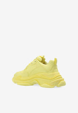 Balenciaga Triple S Low-Top Sneakers Yellow 524039 W2FA5-7000