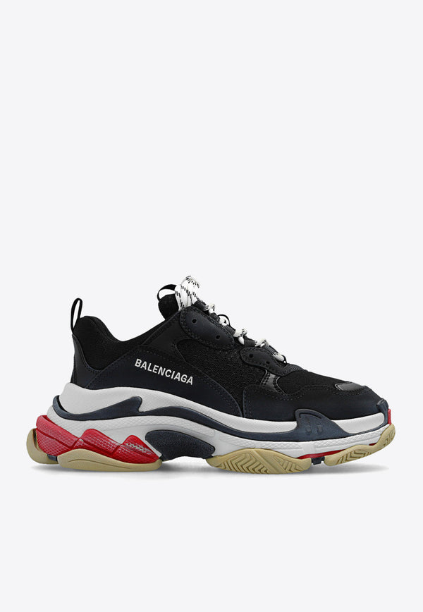 Balenciaga Triple S Low-Top Sneakers Black 533882 W09OM-1000