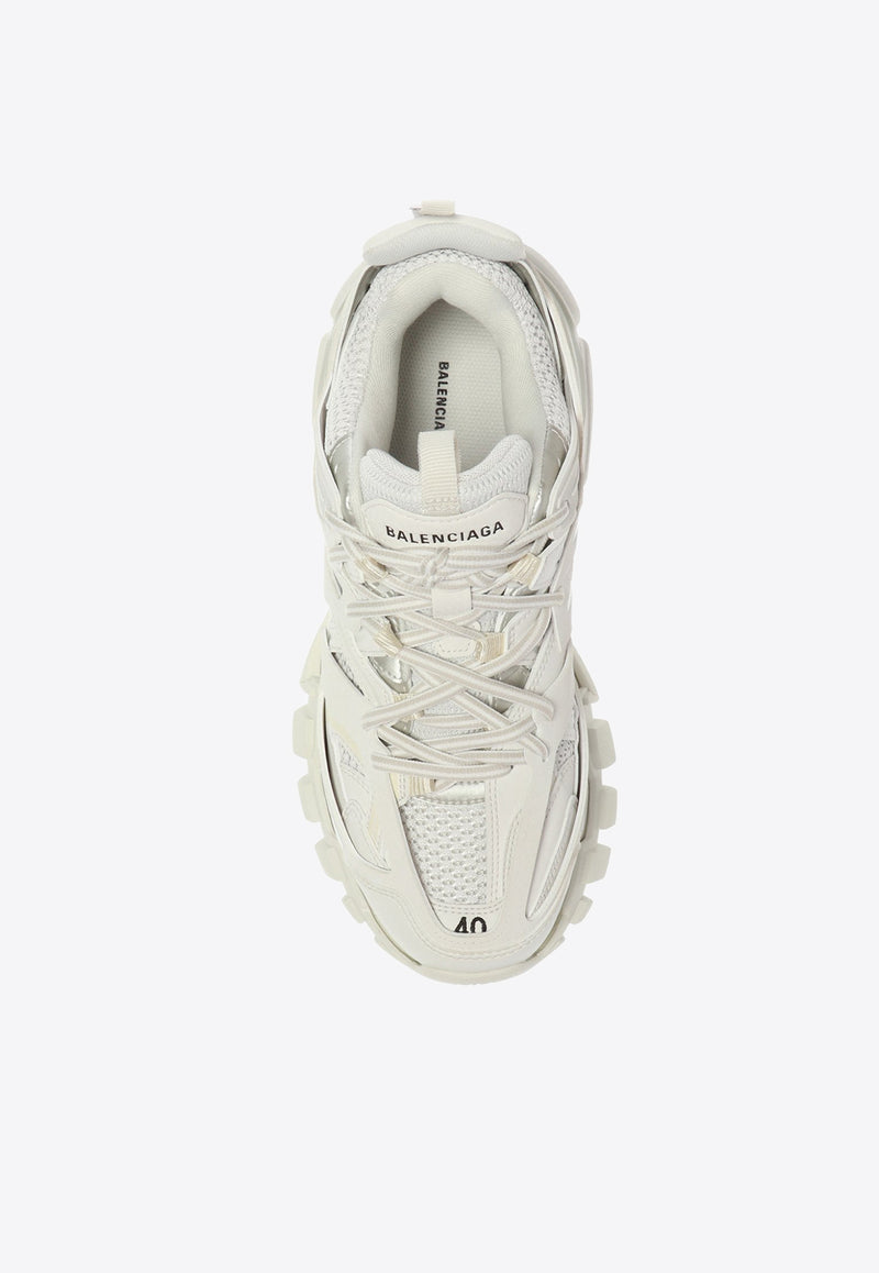 Balenciaga Track Low-Top Sneakers in Mesh and Nylon 542436 W1GB1-9000 White