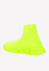 Balenciaga Speed 2.0 Stretch Knit Sneakers 617196 W2DBH-7204 Yellow
