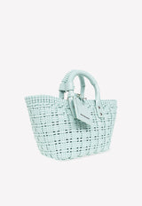 Balenciaga Bistro XS Basket Shopping Bag 671342 2IE3Y-3914 Blue