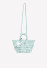 Balenciaga Bistro XS Basket Shopping Bag 671342 2IE3Y-3914 Blue